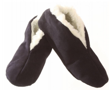 Bernardino slof kids blauw