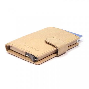 Nappa leder pasjeshouder liver